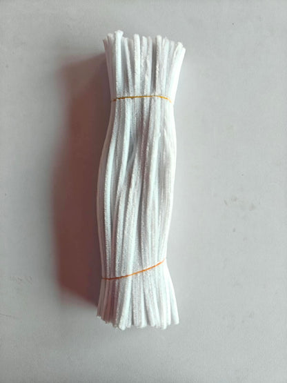Pipe Cleaner 8MM - White