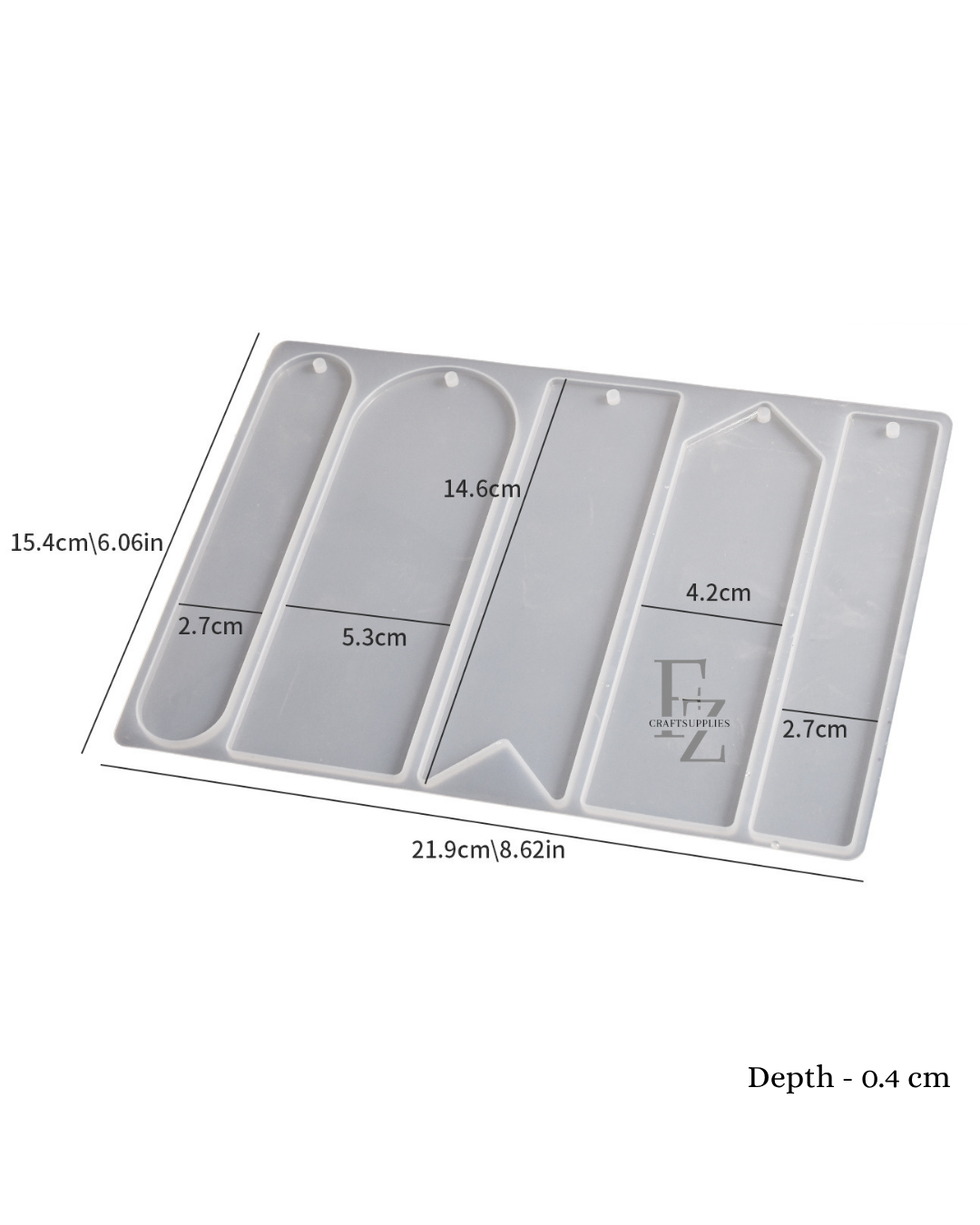 5 in 1 Bookmark Mould