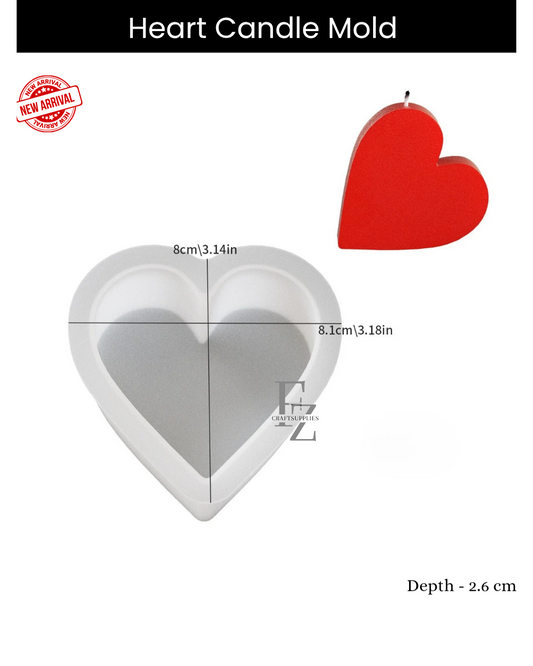 Heart Candle Mould