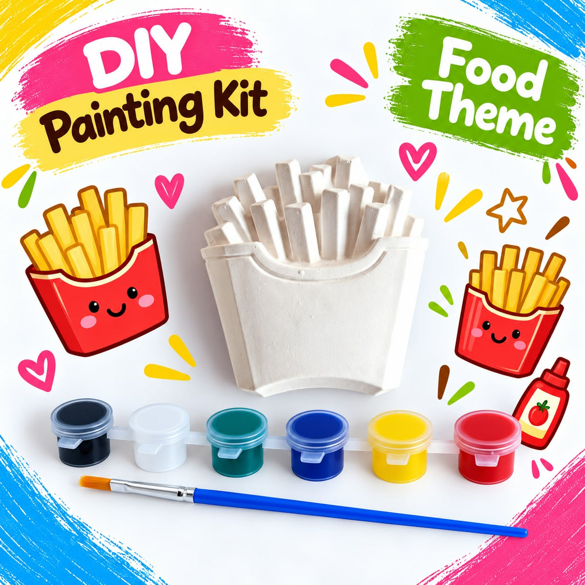 Fries DIY Painting Kit for Kids
