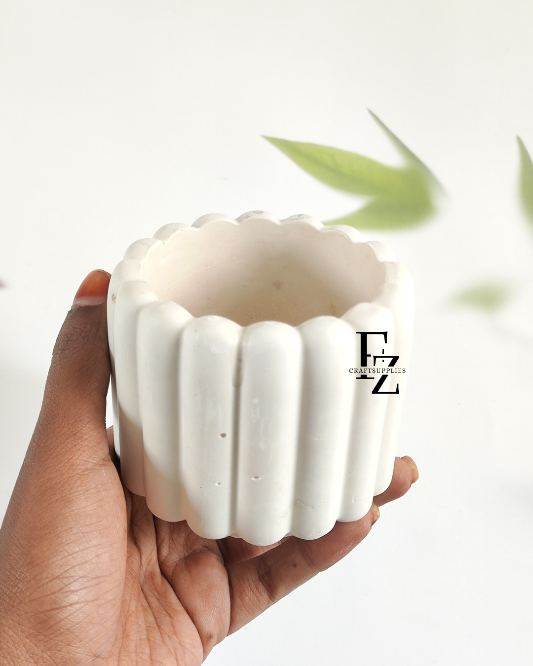 Ribbed Cushion Jar