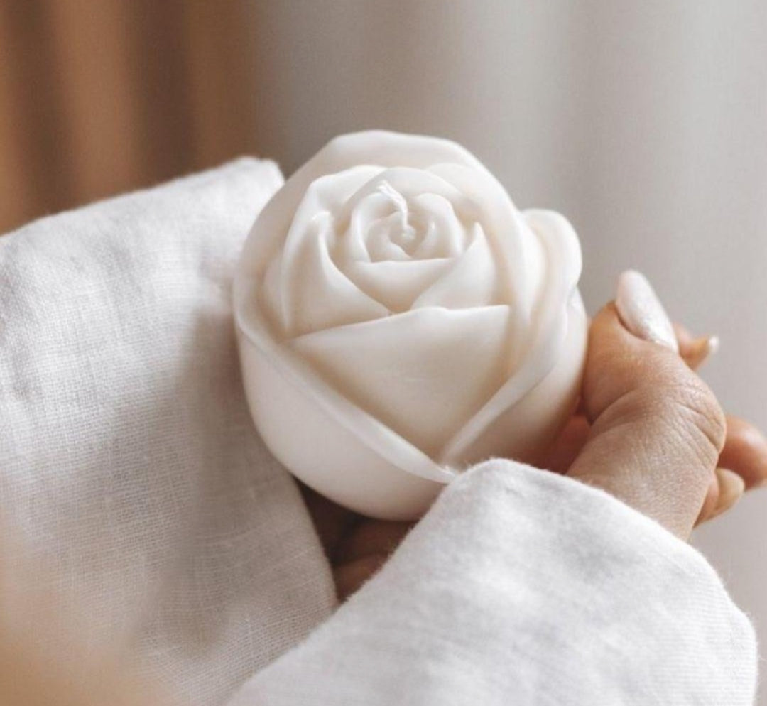 Small Rose Bud Candle Mould