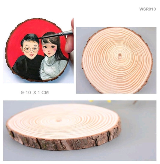 Wooden Slice/ Log 9-10 cm - 1 Piece