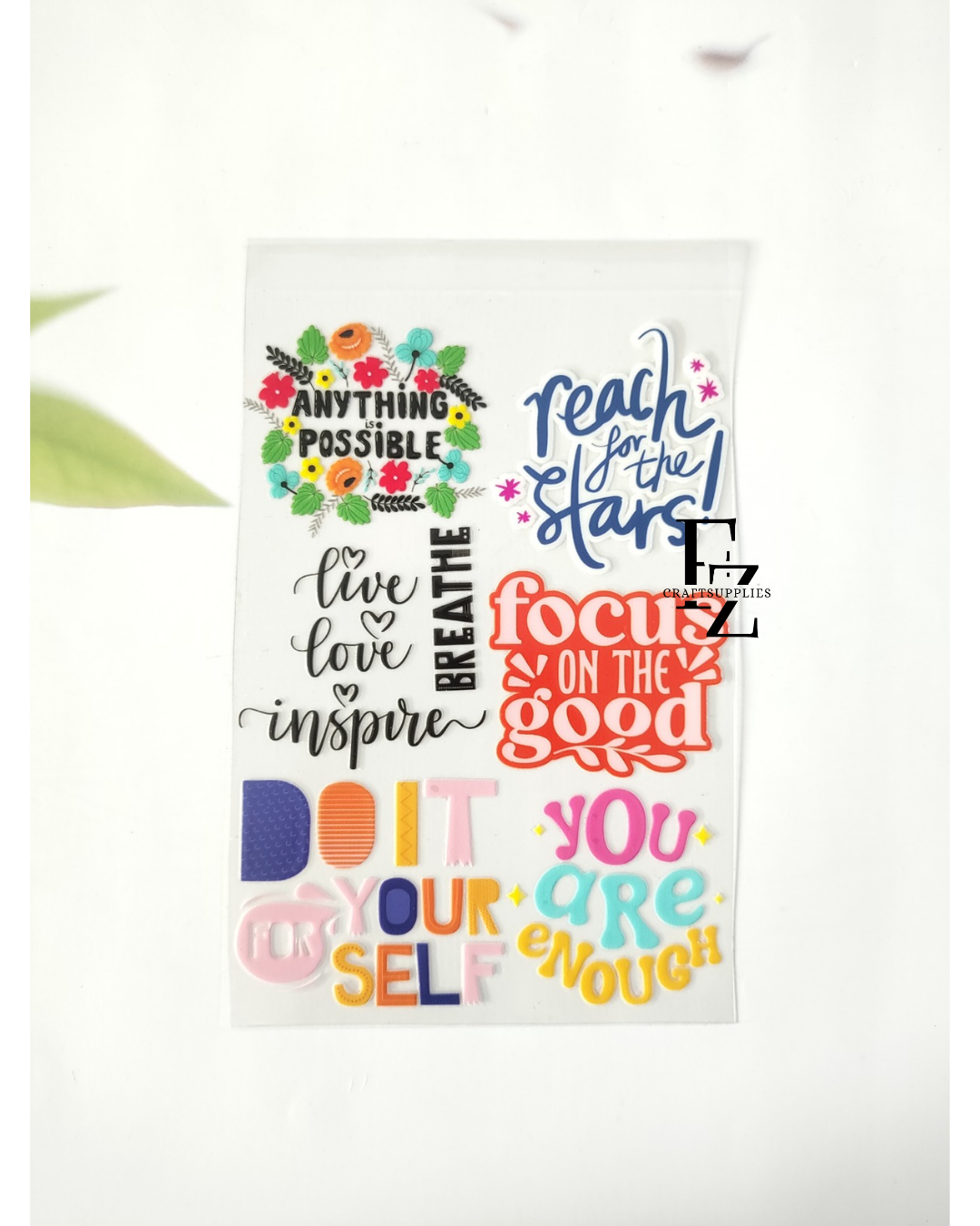 Mix words Peel off Sticker - D5