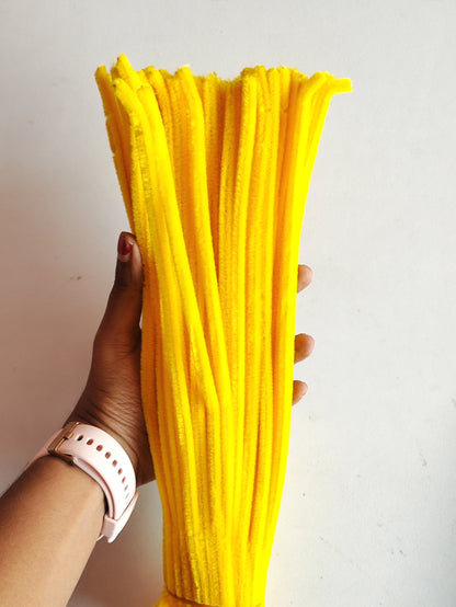 Pipe Cleaner 8MM - Turmeric Yellow