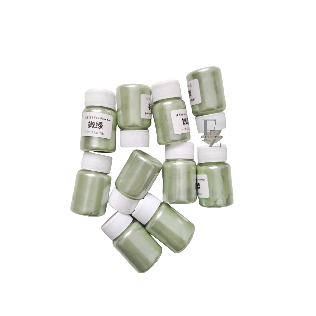 Mica Powder 10g - Vivid Green