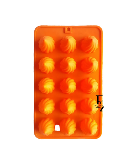 15 Cavity Mini Modak Mould