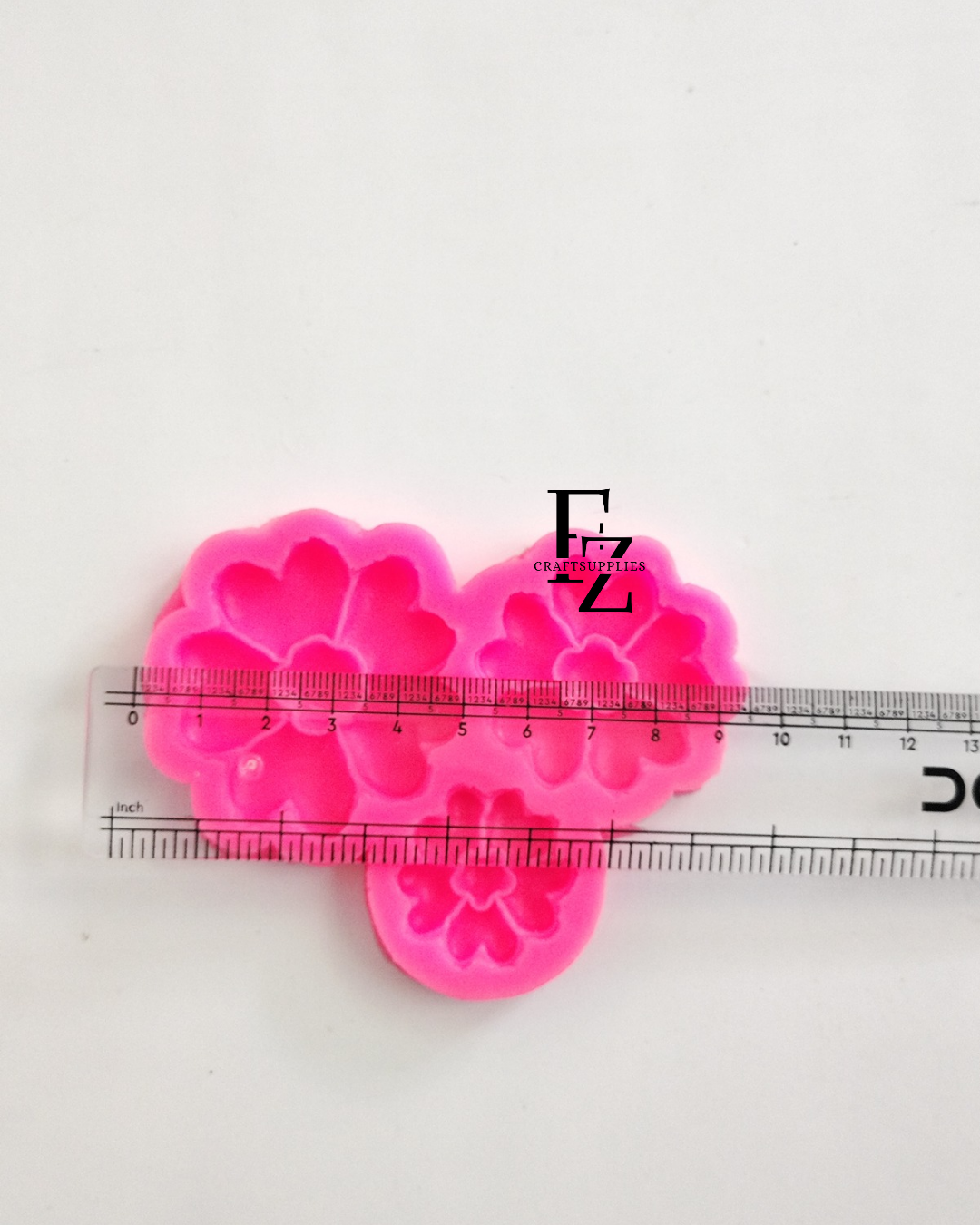 3 Cavity Flower Candle Mould