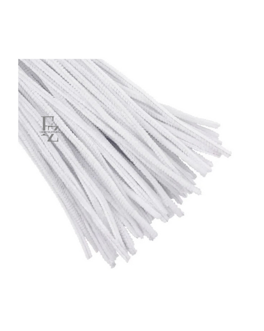 Pipe Cleaner White - 1 Pack (100 pcs)