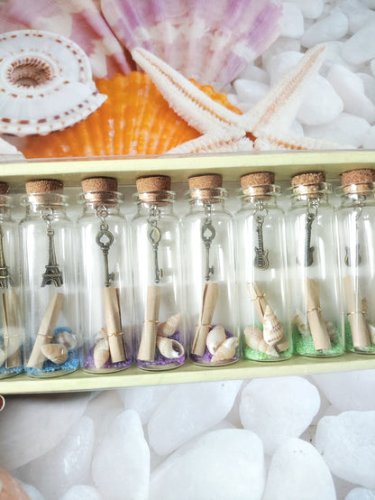 Mixed Message Glass Bottles