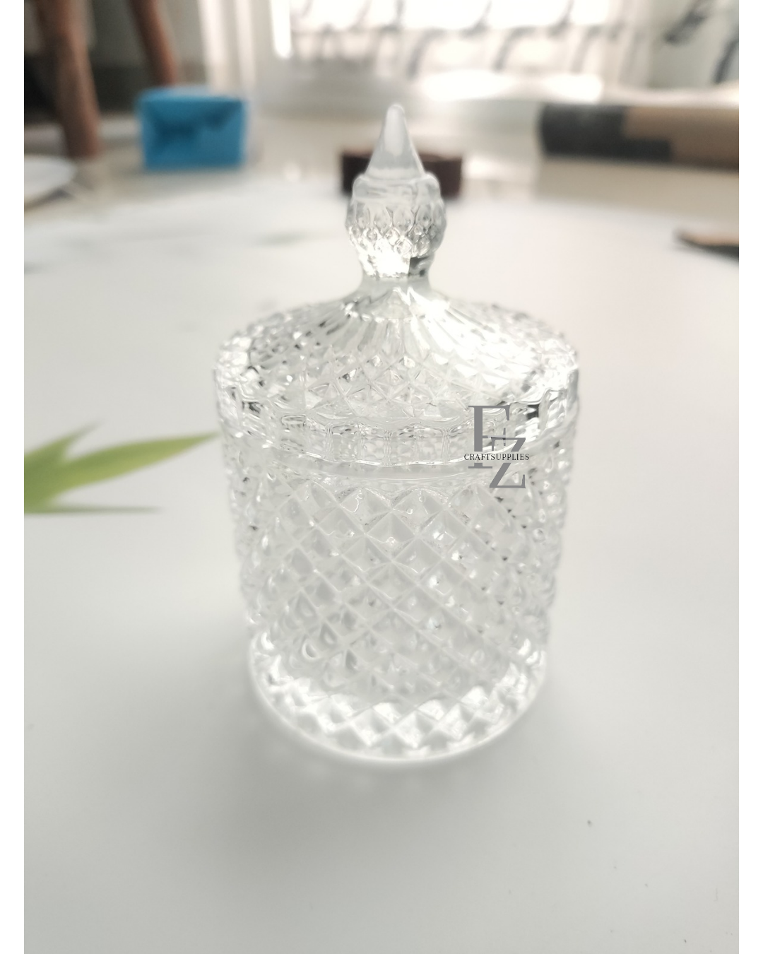 Diamond Candle Jar Small