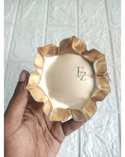 3.5 Inches Flower Urli - 1 Piece