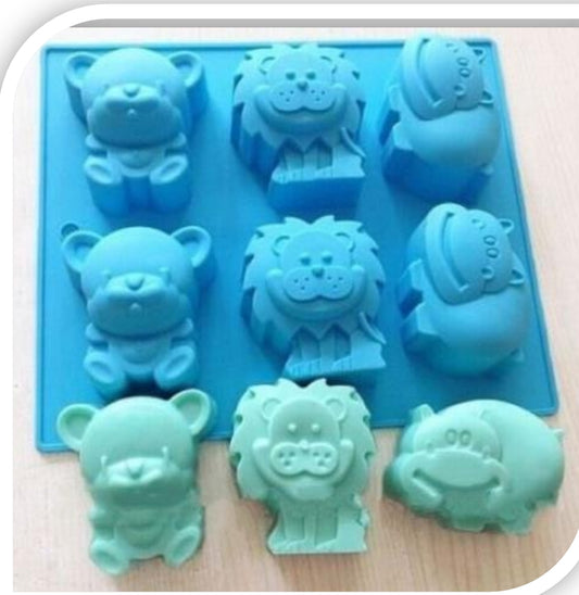 Baby Lion Concrete/ Soap Mould