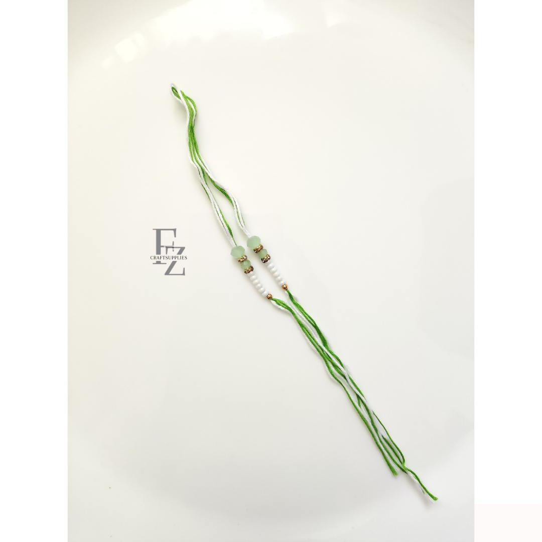 Rakhi Thread D2 - Green Mix