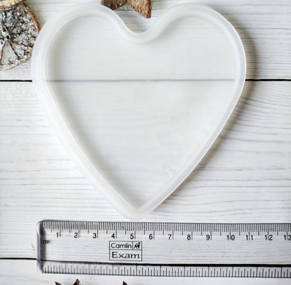 4 Inch Heart Coaster Mould