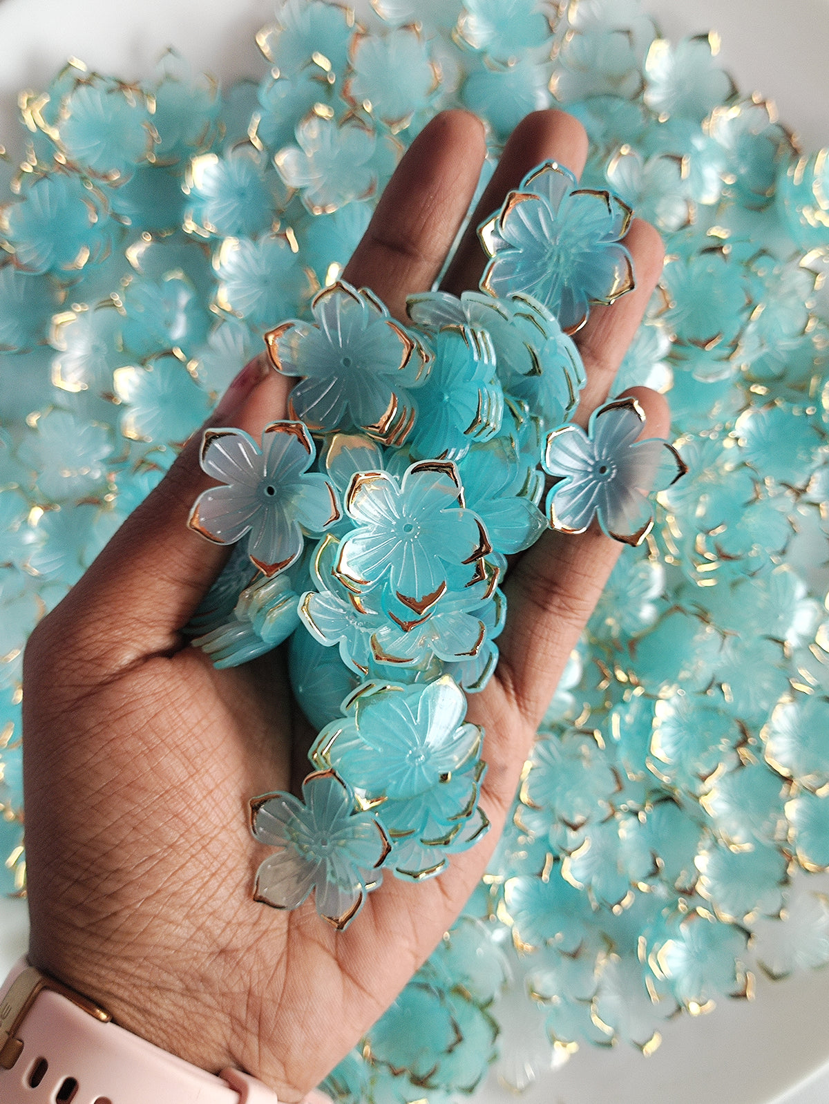 Acrylic Flower Blue - 20 grams