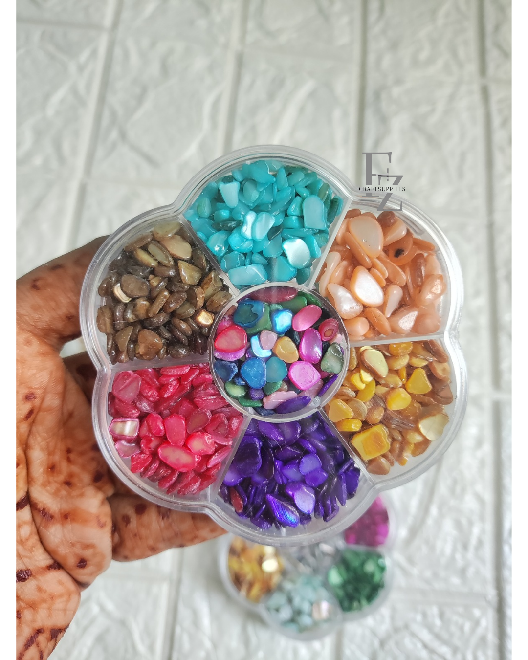 Mixed Small Shell Granules Box - 1 Box