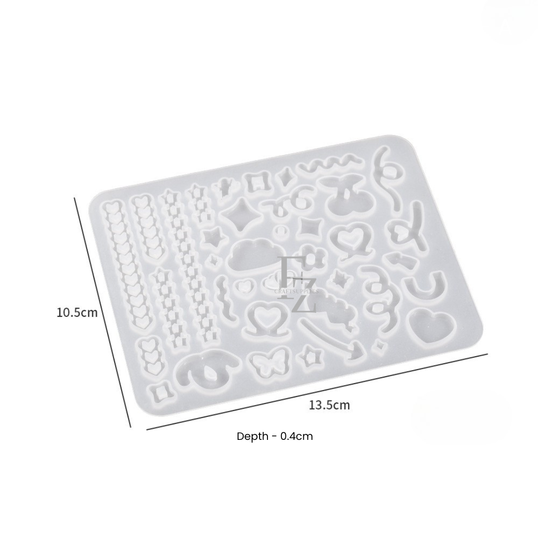 Jewelry Charm Embellishment Mould
