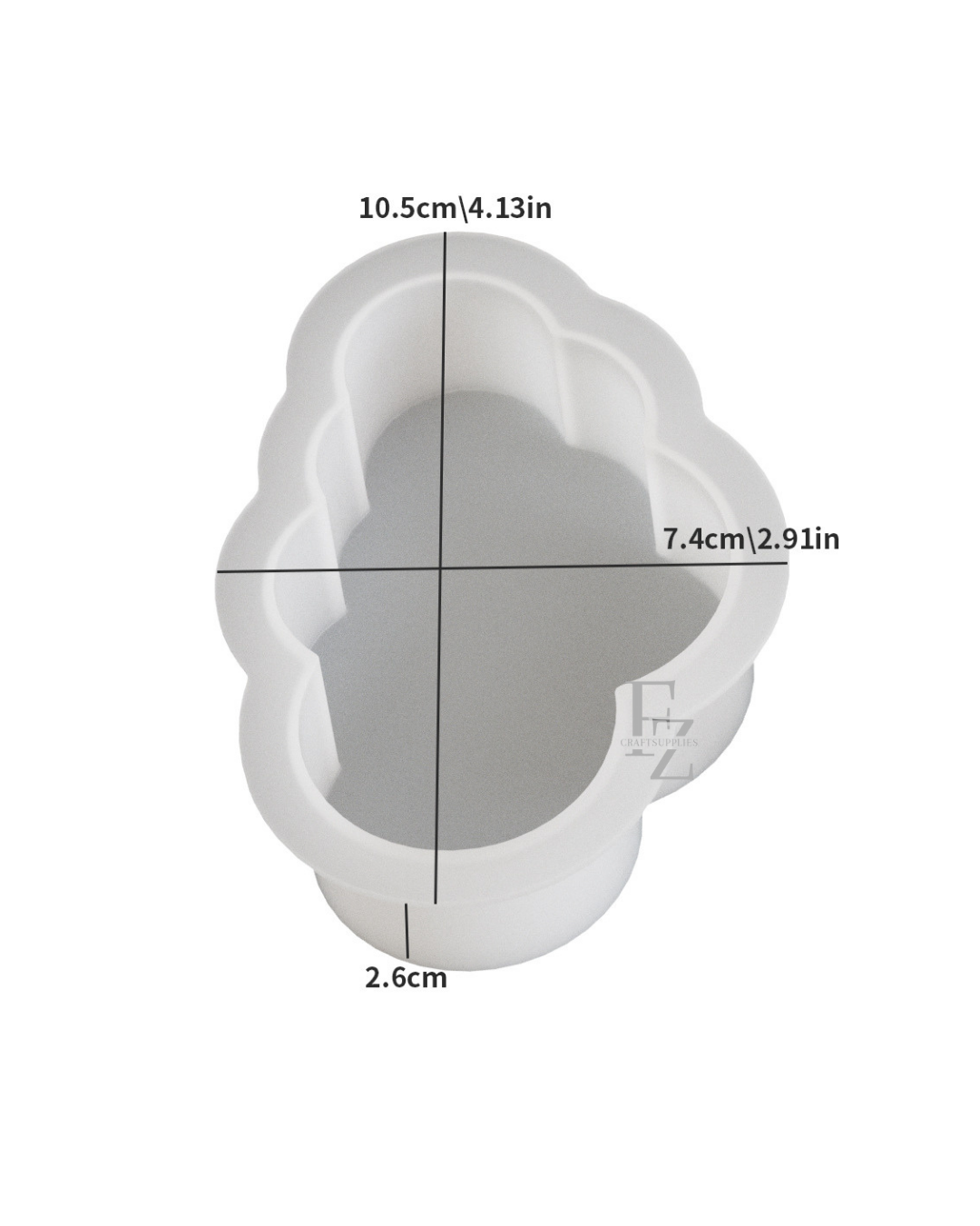 Cloud Candle Mould