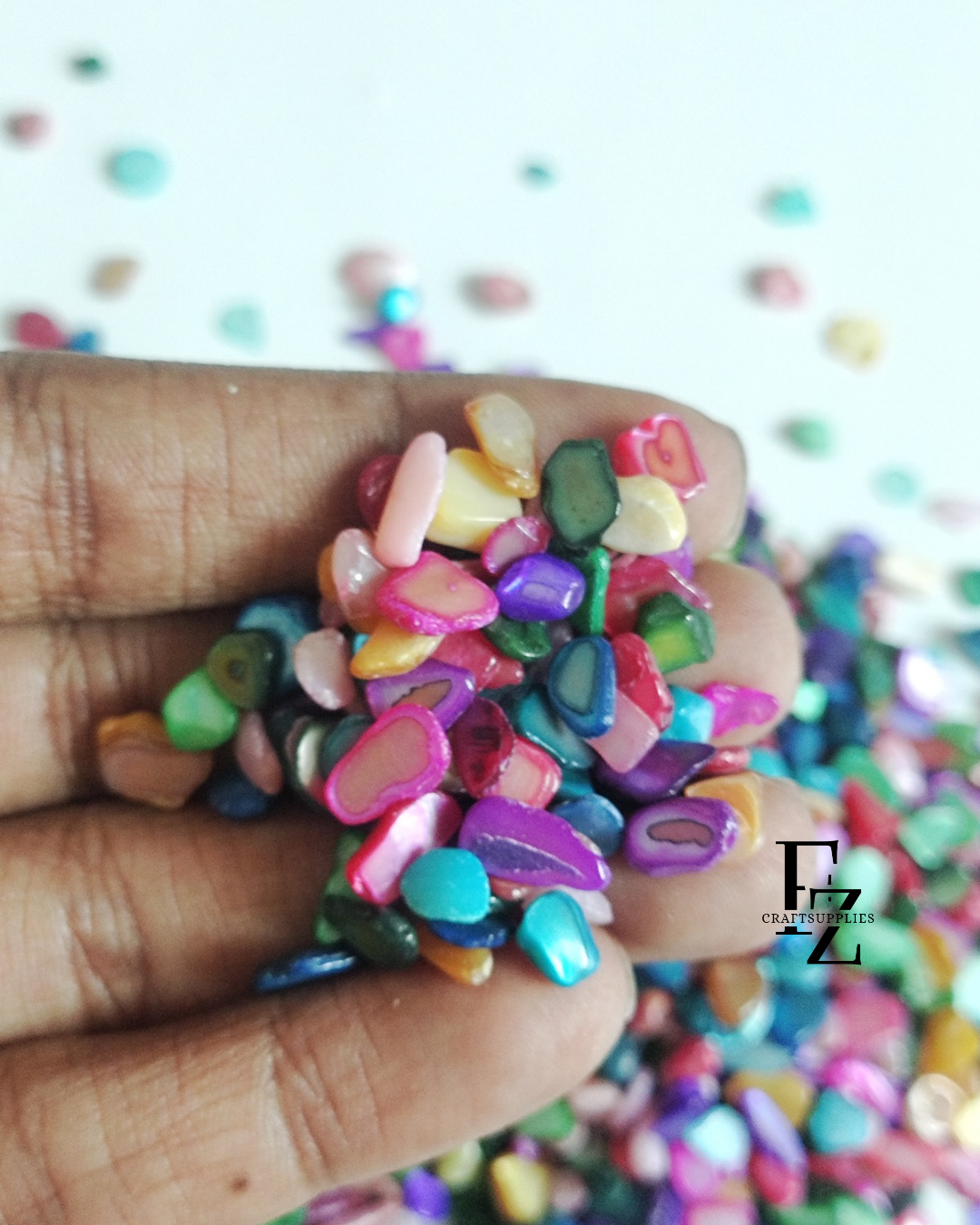 Multicolor Shell Granules