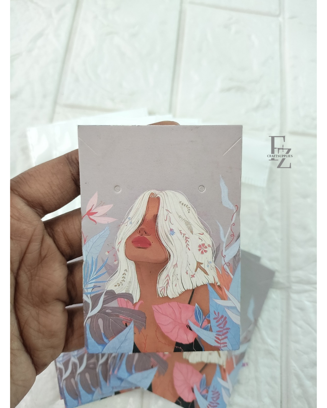 Jewelry Display Card - D5