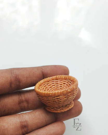 Tall Fruit Basket Miniature