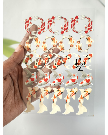 Fish Peel off Sticker