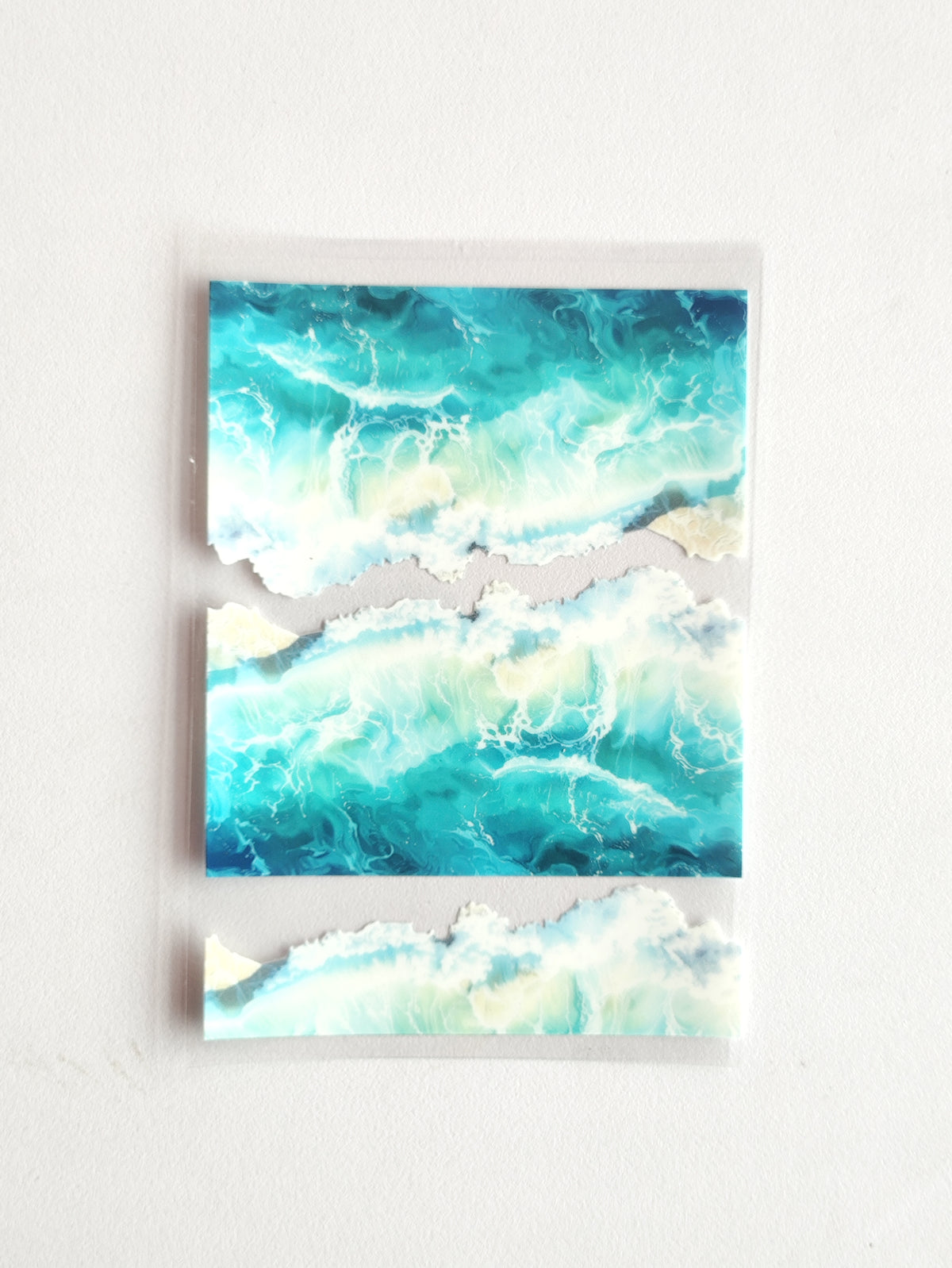Beach Wave UV DTF Stickers - D69