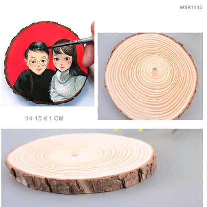 Wooden Slice/ Log 14-15 cm - 1 Piece
