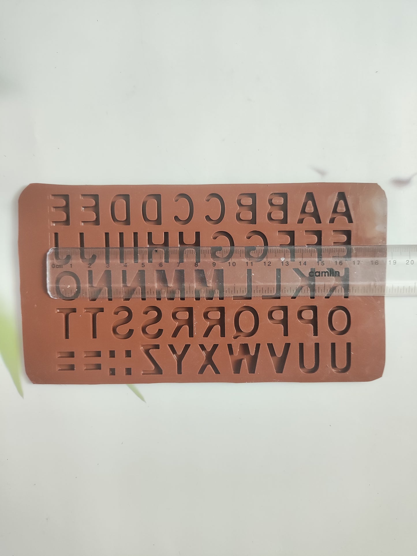 Mini Alphabet Chocolate/ Candle Mould