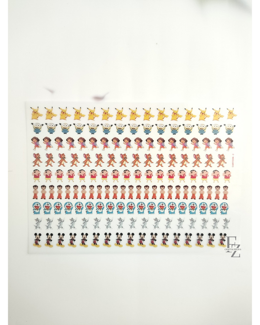 Cartoon Insert Sheet A5 - D53