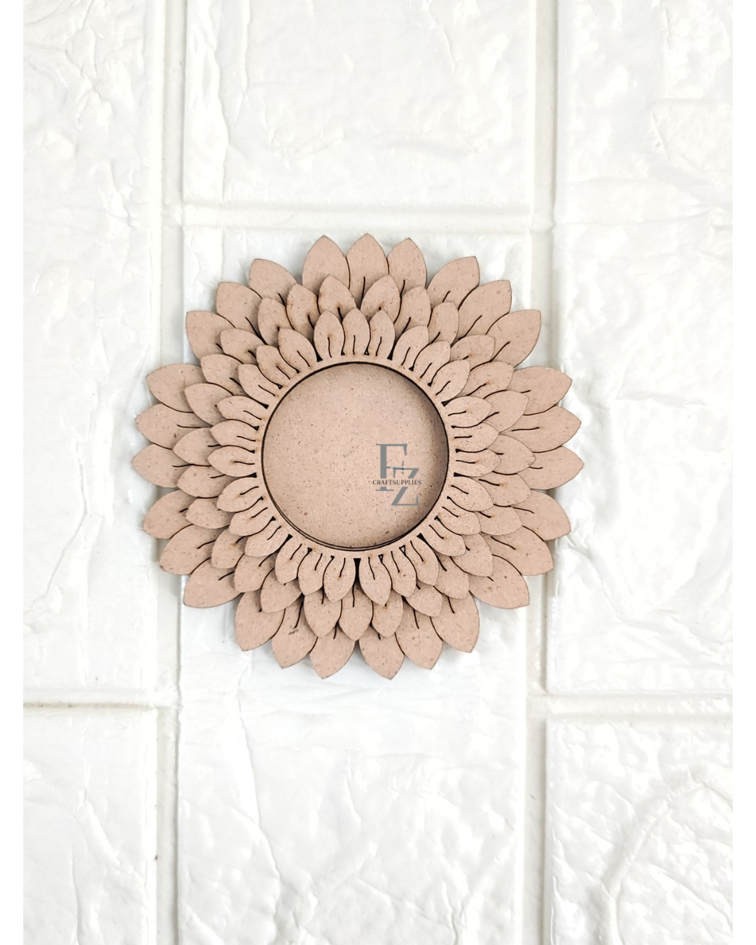 Flower Mdf Tea Light Holder