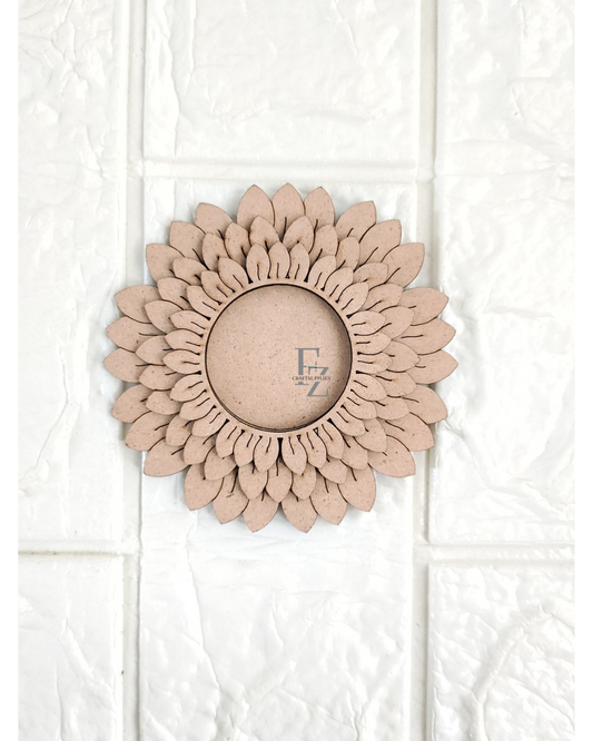 Flower Mdf Tea Light Holder
