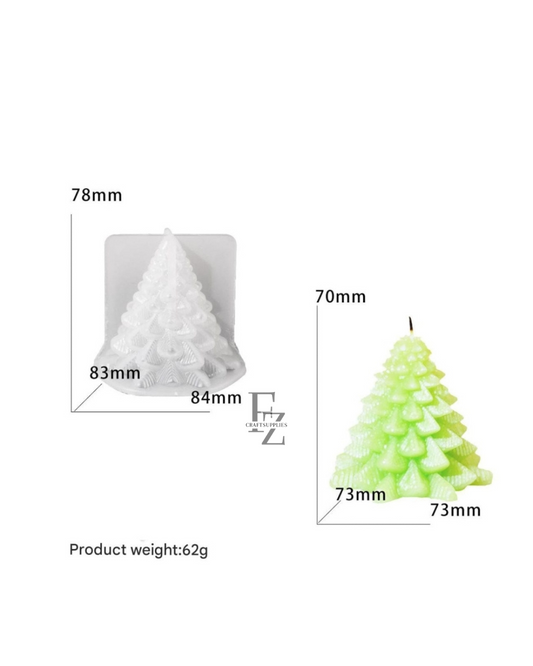 Christmas Tree Candle Mould