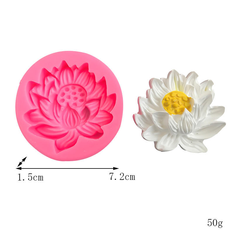 Lotus Flower Candle Mould