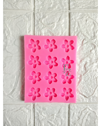 12 Cavity Flower Candle Mould