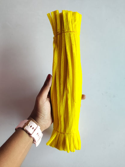 Pipe Cleaner 8MM - Yellow (B)