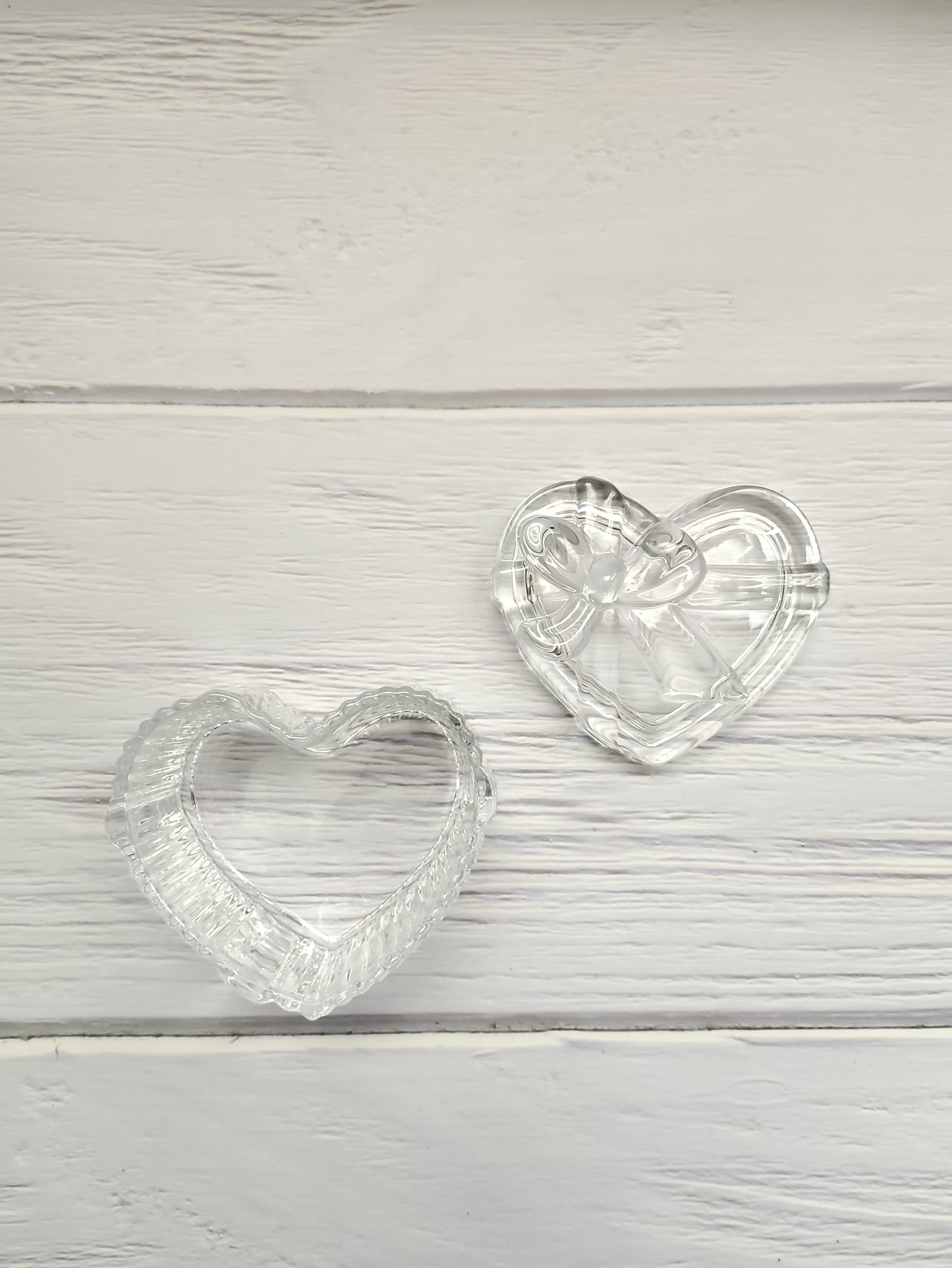 Heart Glass Jar for Candle Making