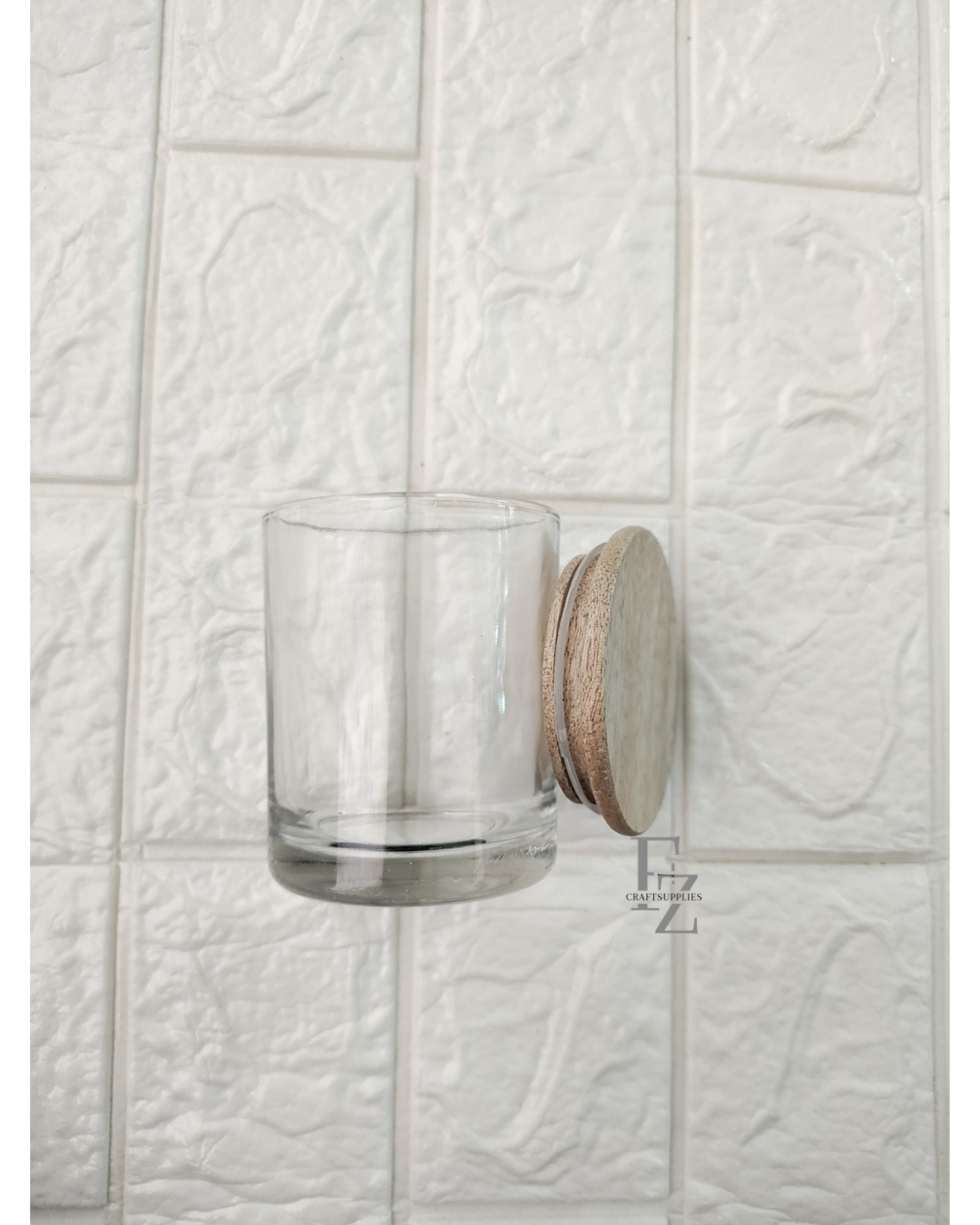 200 ML glass jar with Mango Wooden Lid