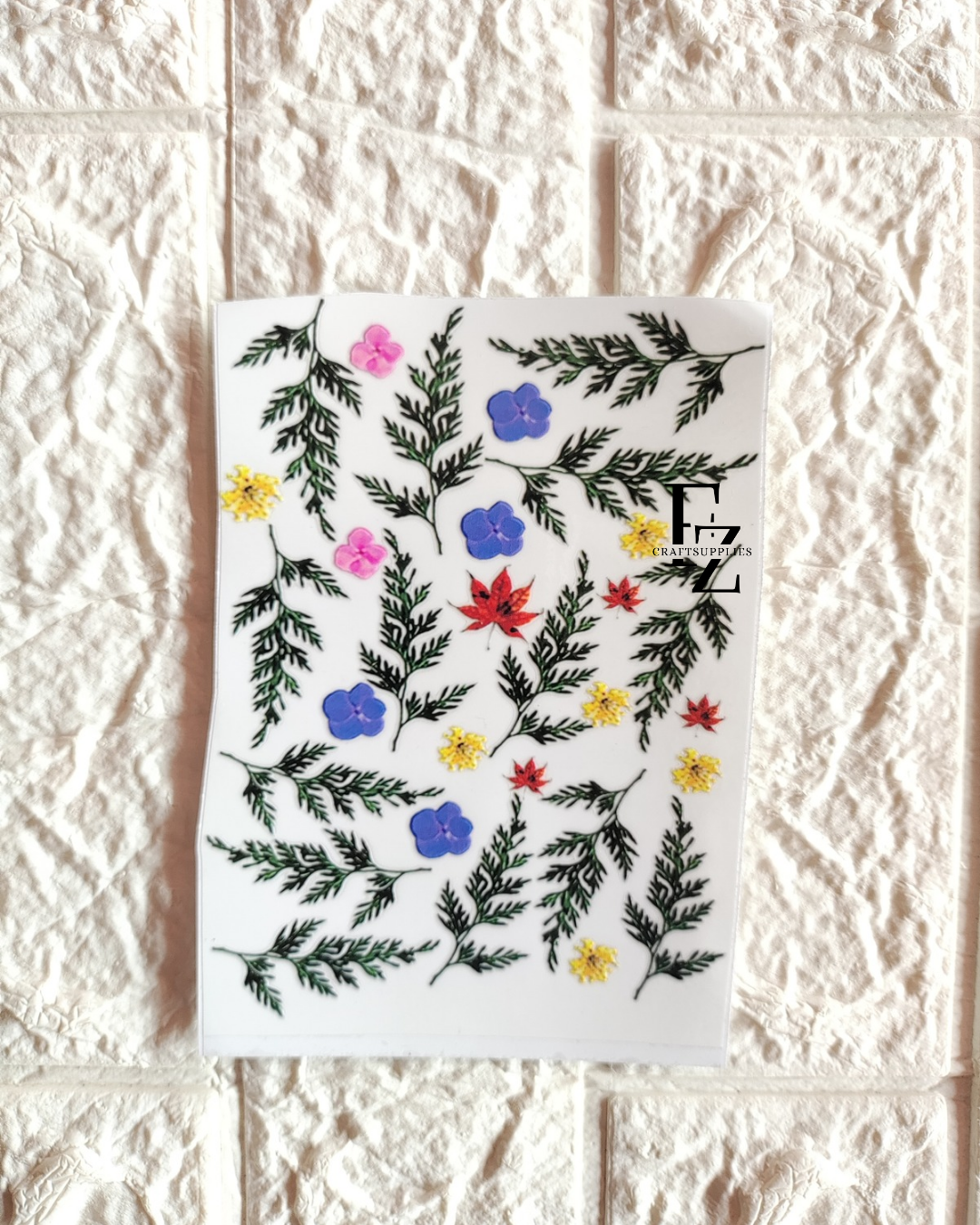 Leaves UV DTF Stickers - D56