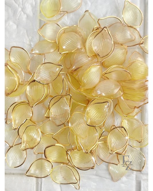 Acrylic Petals D1 - Yellow