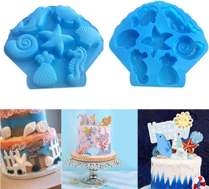 Sea Theme Concrete/ Soap Mould