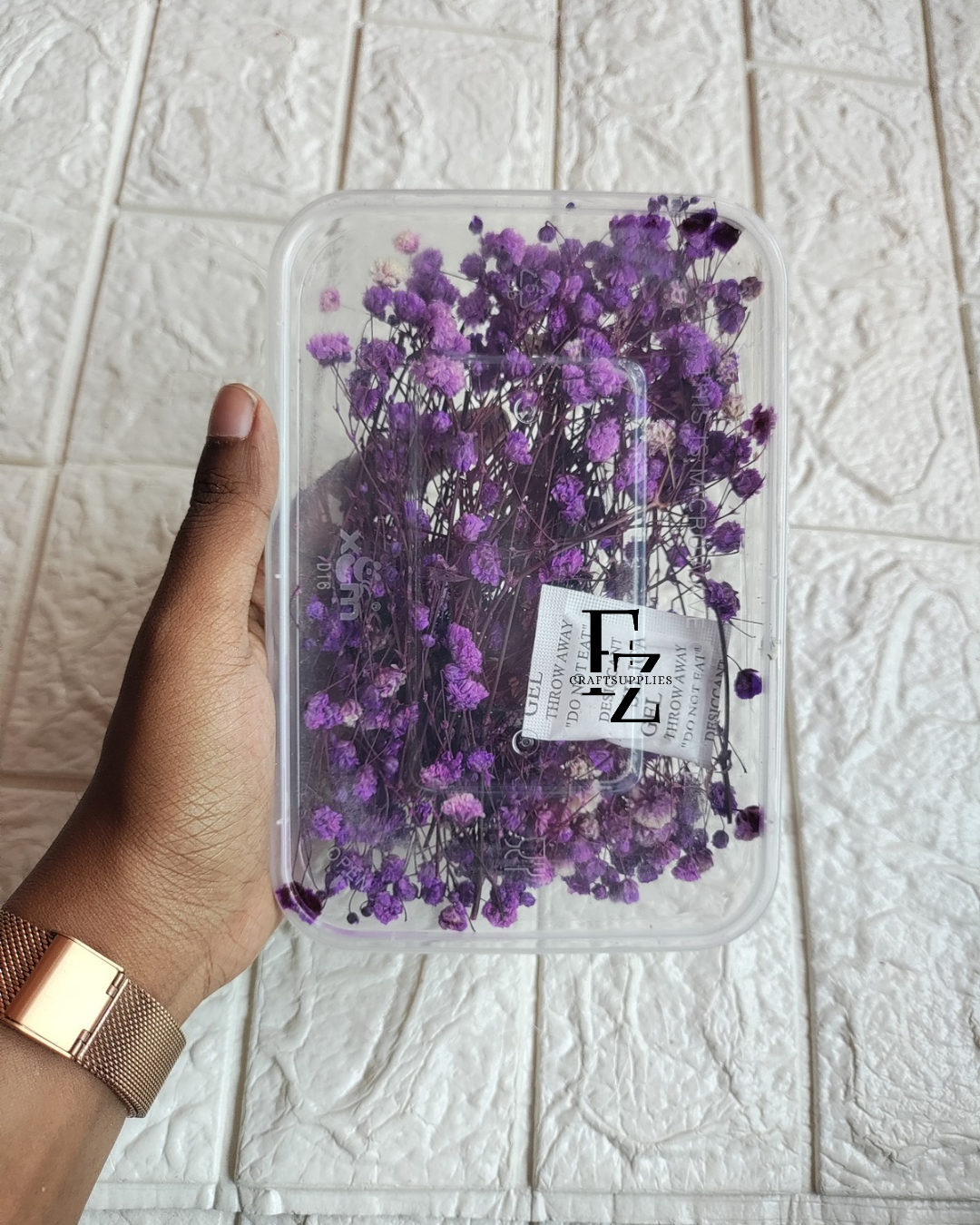 Dry Baby Breath/ Gypsy Box - Violet