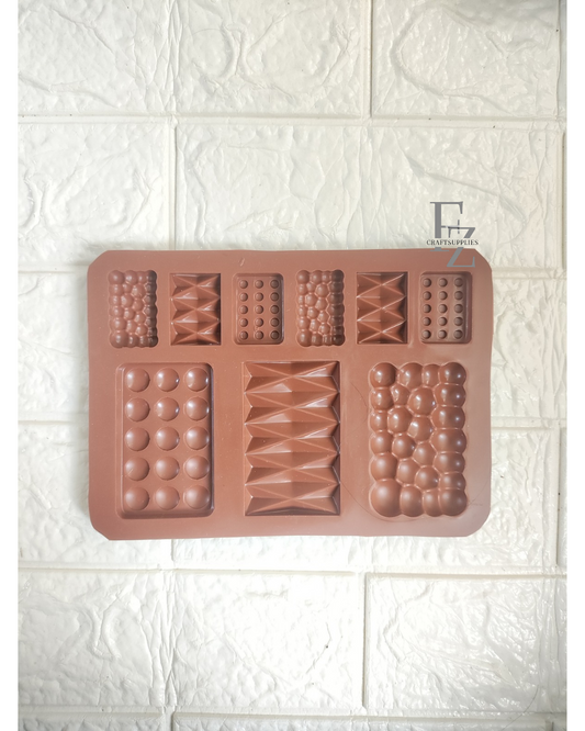 9 in 1 Chocolate Candle Mould