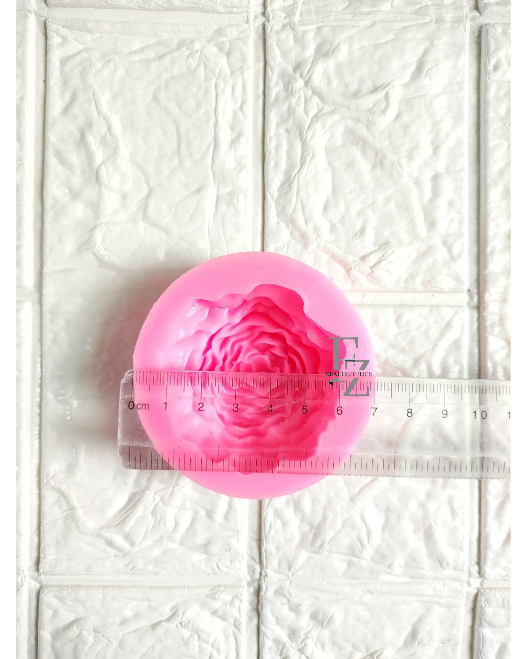 Medium Peony Flower Candle Mould