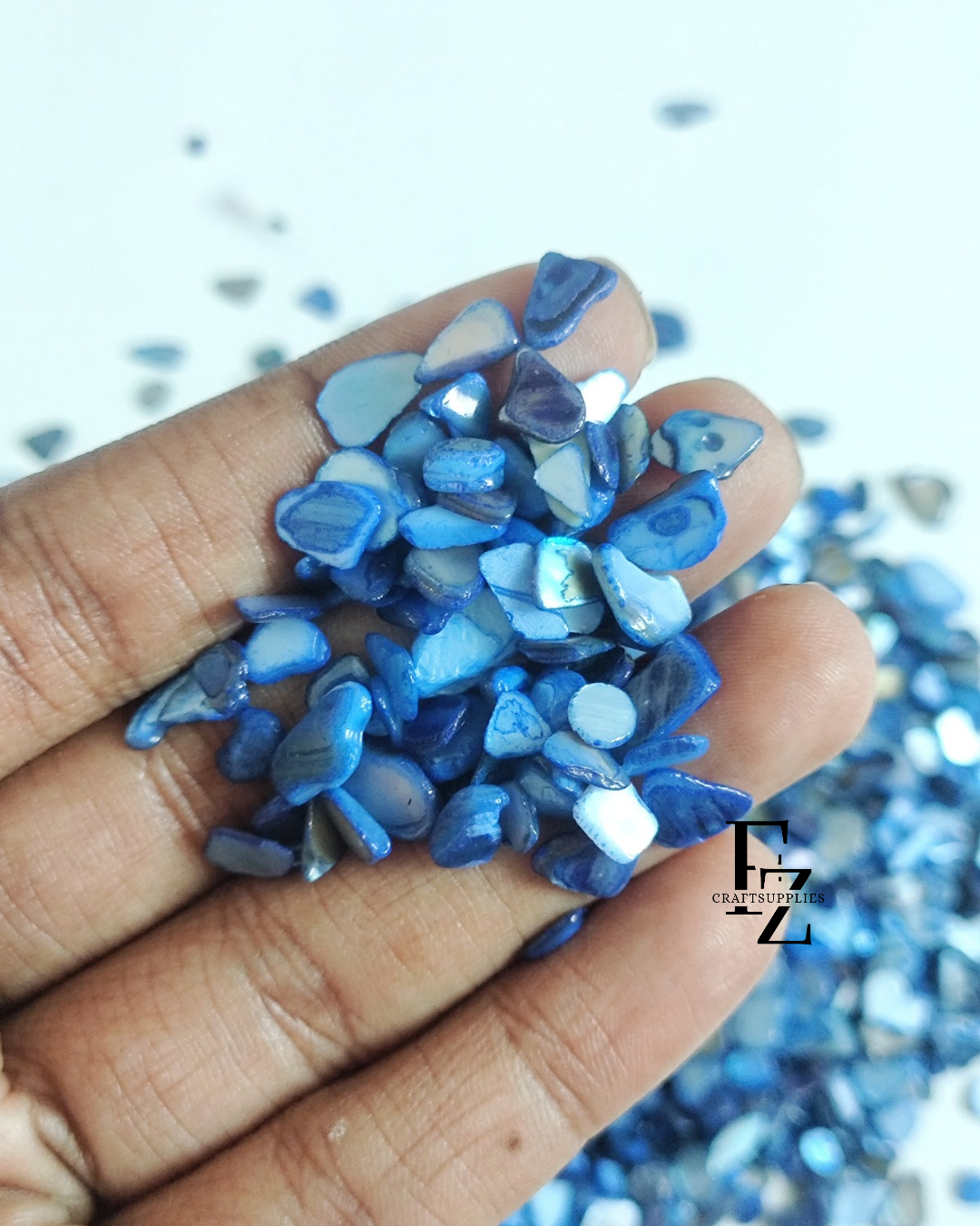 Royal Blue Shell Granules