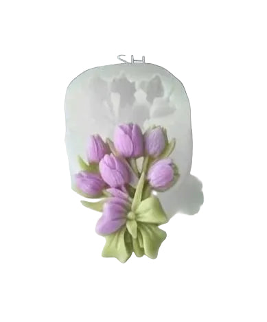 Tulip Fondant Candle Mould