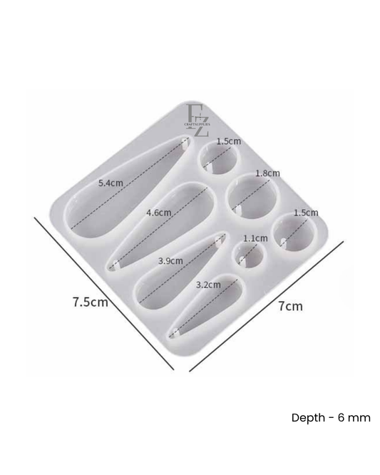 Long Drop Earring Mould