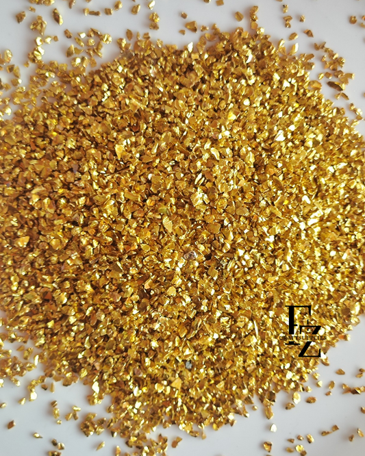 Gold Metallic Stones - 100 grams