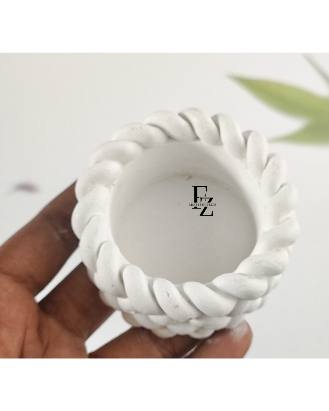 Rope Concrete Jar
